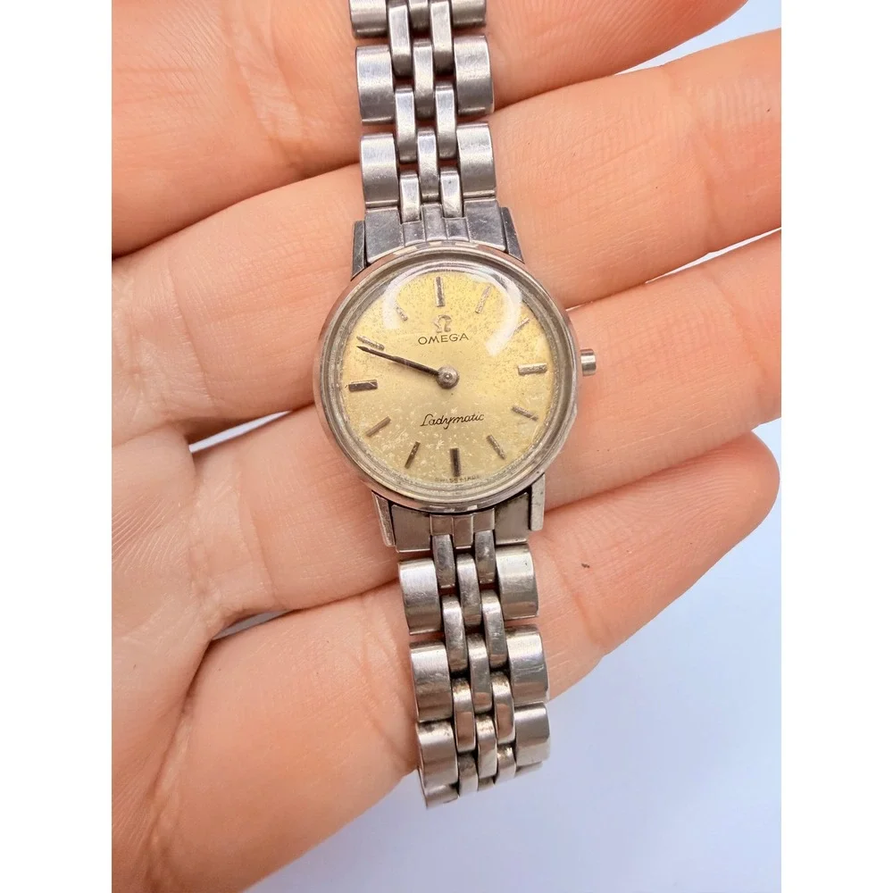 Vintage Omega Ladymatic Ladies Watch Stainless Steel Automatic